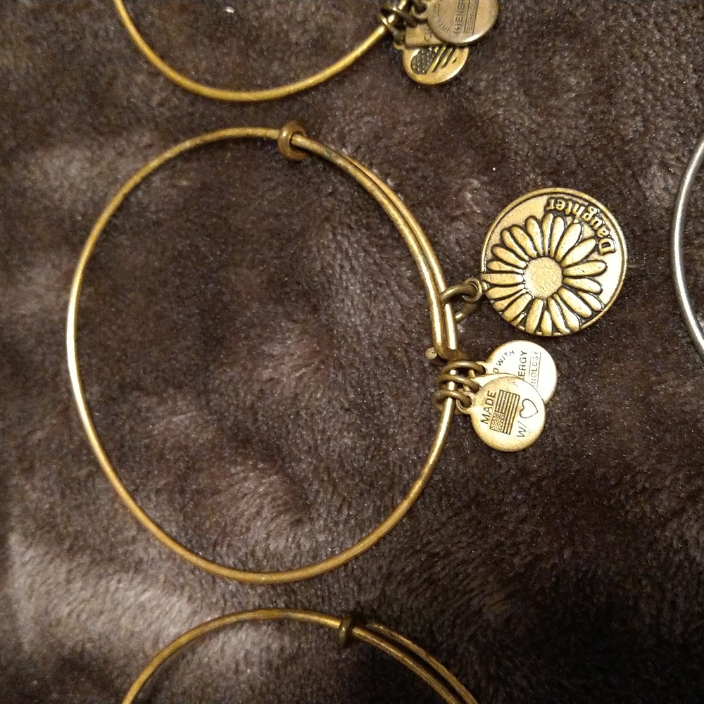 Bundle: 8 Alex & Ani Bangle Bracelet Set - image 3